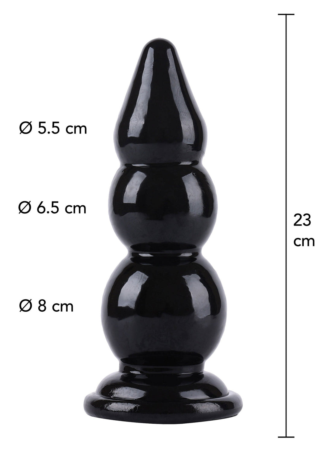 Hidden Desire Buttplug Balls 23 cm