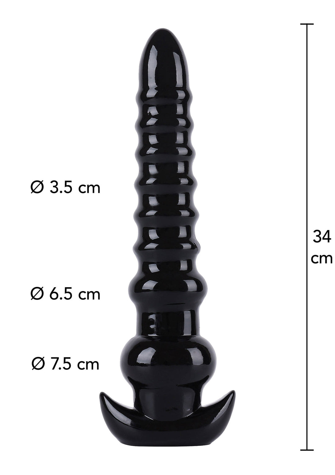 Hidden Desire Anal Drill 34 cm