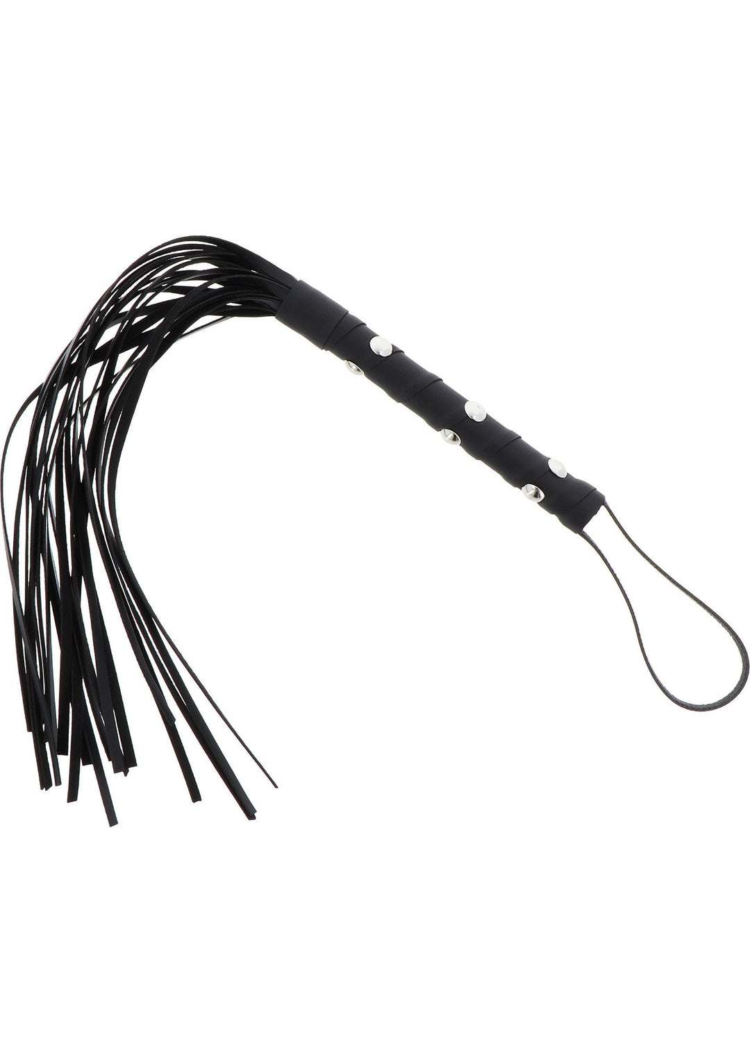 Hidden Desire Short Studded Flogger Whip