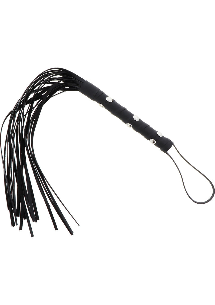 Hidden Desire Short Studded Flogger Whip