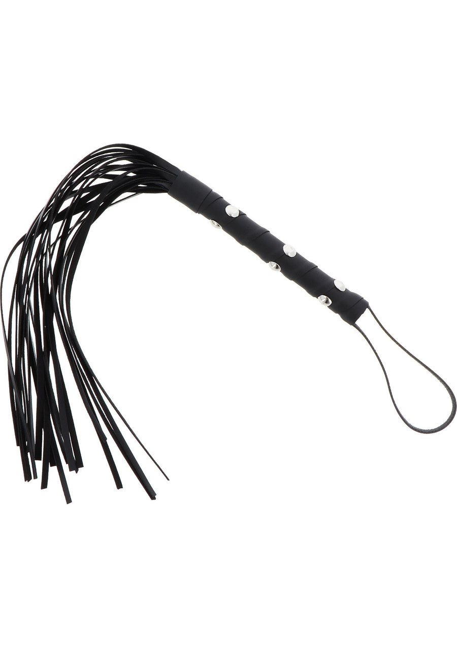 Hidden Desire Short Studded Flogger Whip
