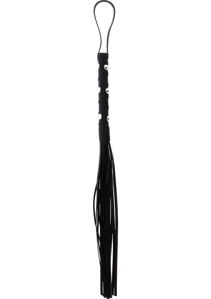 Hidden Desire Short Studded Flogger Whip 3