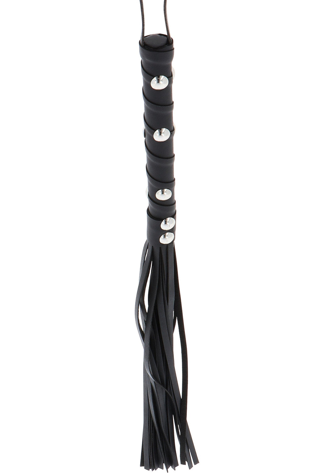 Hidden Desire Short Studded Flogger Whip 4