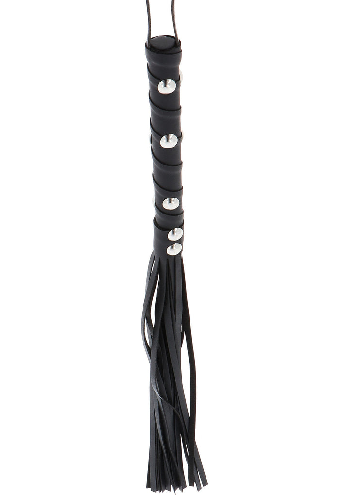 Hidden Desire Short Studded Flogger Whip 4