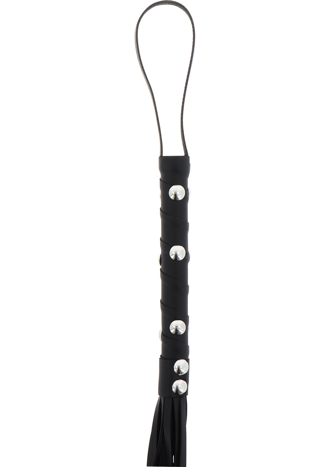 Hidden Desire Short Studded Flogger Whip 2