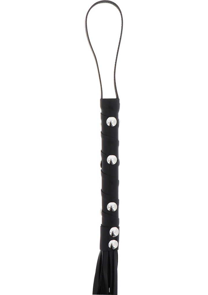 Hidden Desire Short Studded Flogger Whip 2