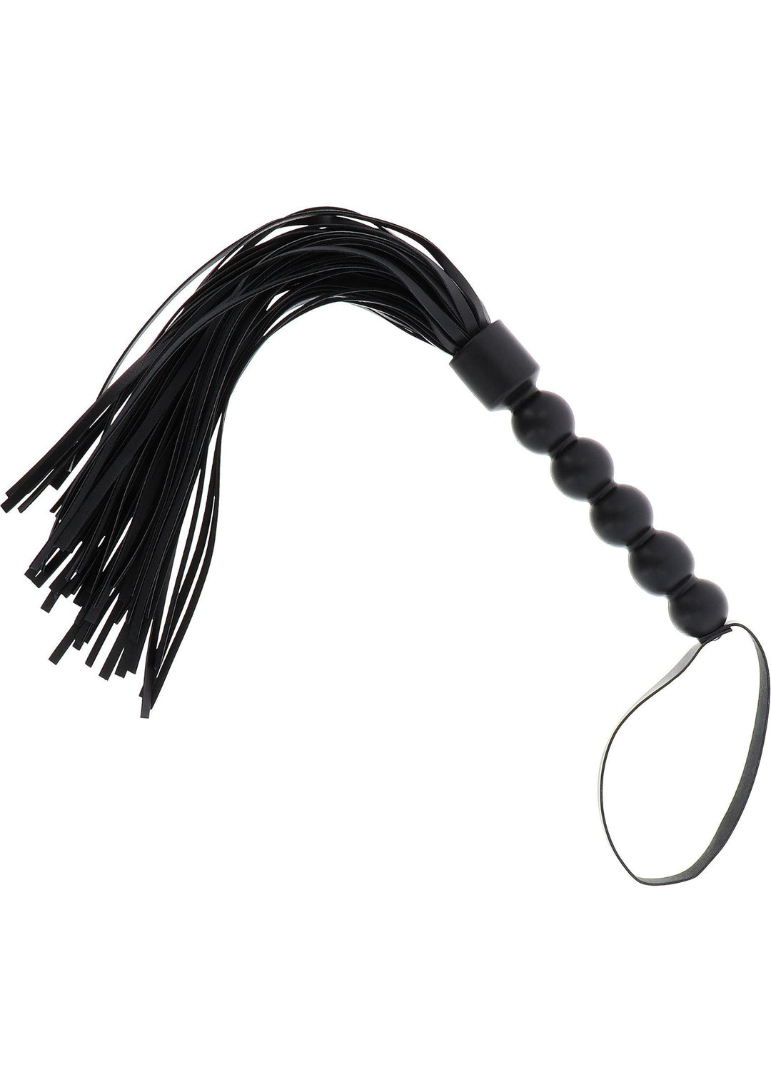 Hidden Desire Short Beaded Flogger Whip