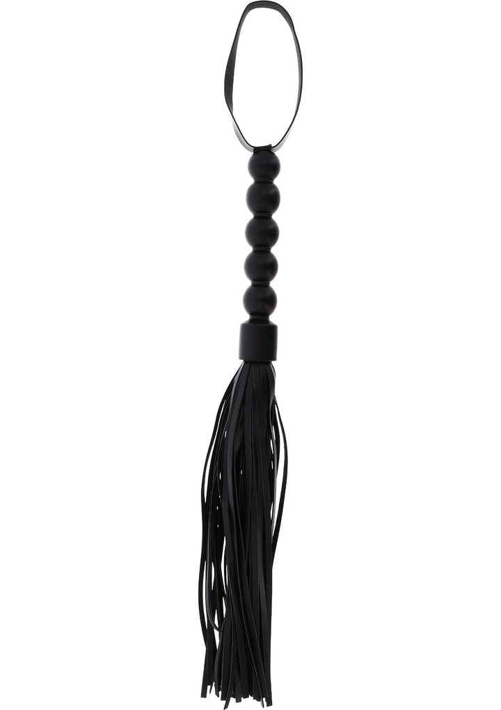 Hidden Desire Short Beaded Flogger Whip 3