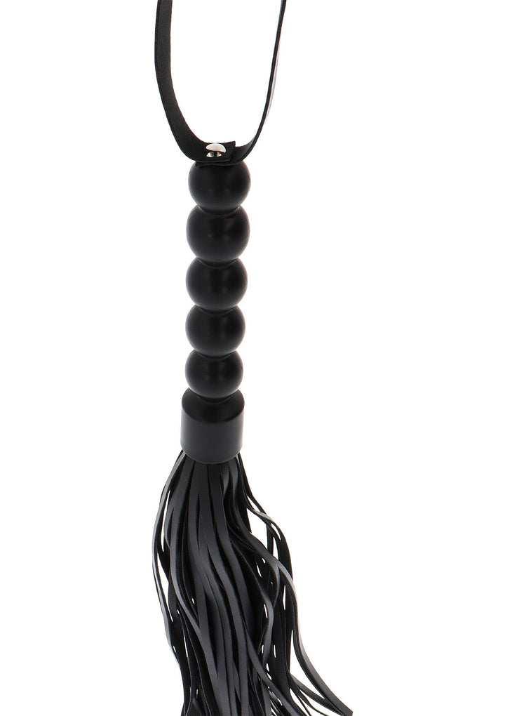 Hidden Desire Short Beaded Flogger Whip 4