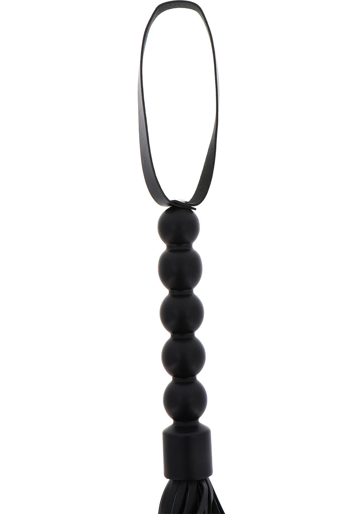 Hidden Desire Short Beaded Flogger Whip 2