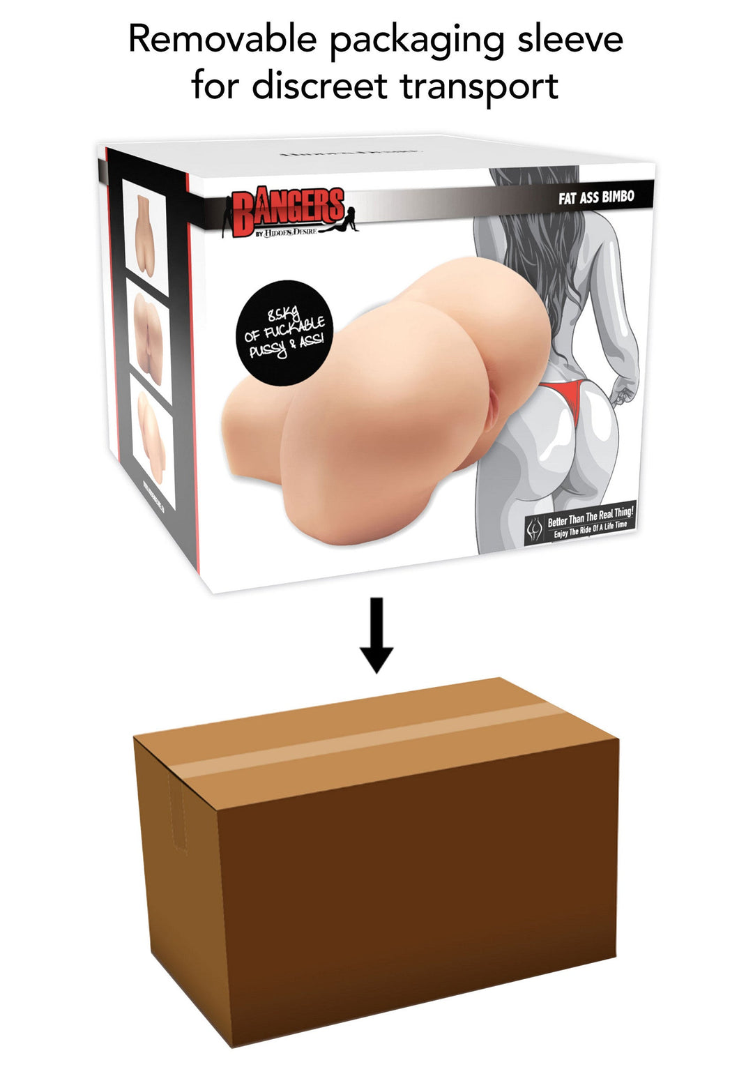 Hidden Desire Fat Ass Bimbo 8.5 kg 2