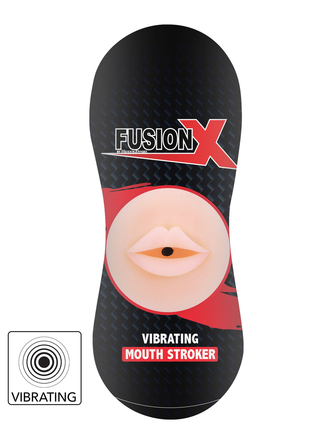 Hidden Desire Vibrating Stroker Mouth