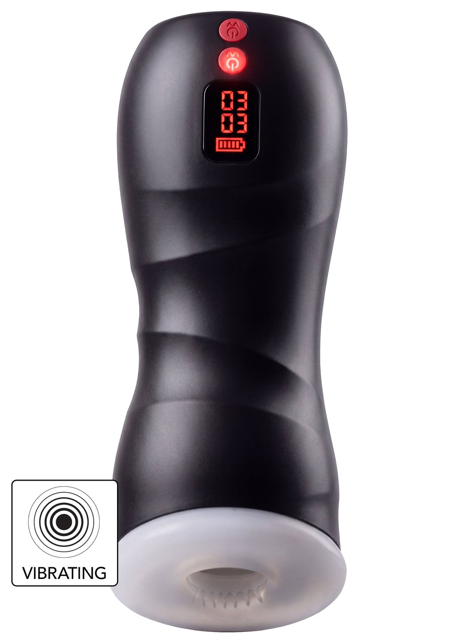 Hidden Desire Vibrating Twin Turbo Masturbator – Zwei Motoren, maximale Stimulation