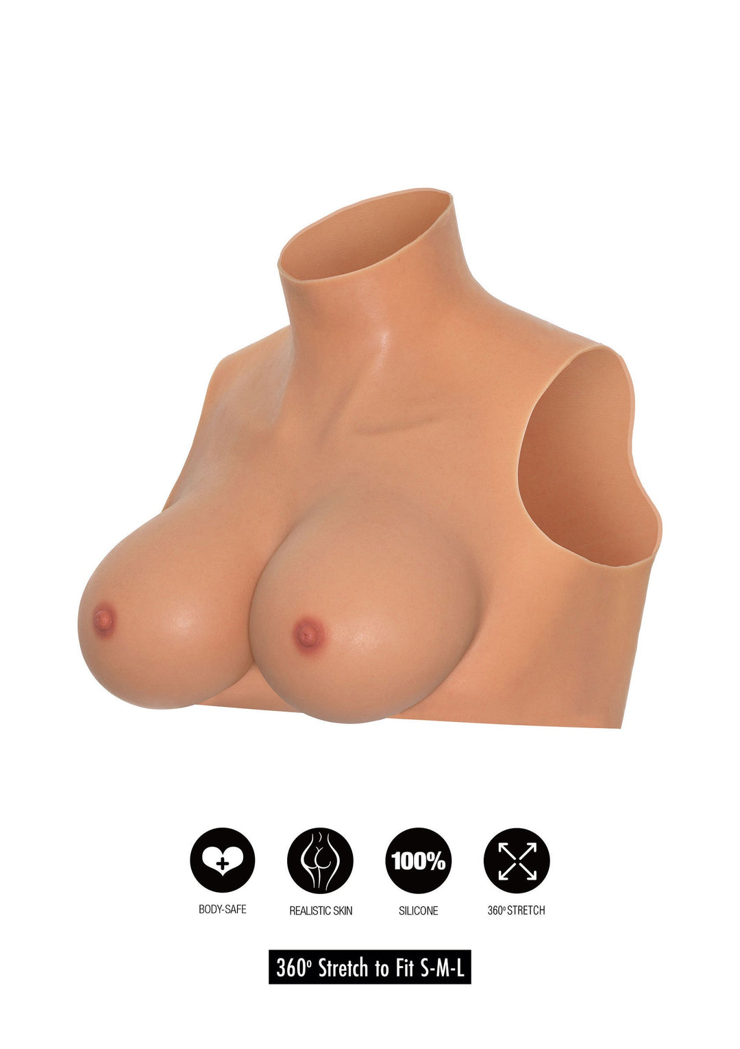 Hidden Desire Wearable Breasts Crop Top E Cup 7