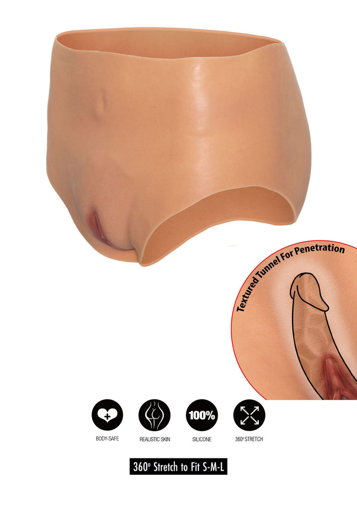 Hidden Desire Open Vagina Brief High Waist 8