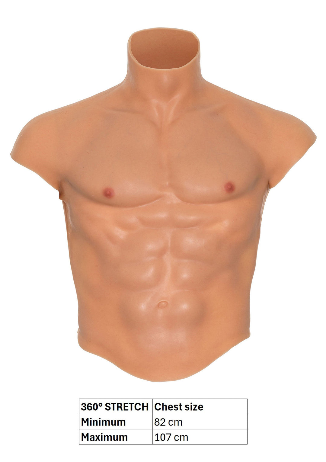 Hidden Desire Silicone Torso Pecs and Abs 2