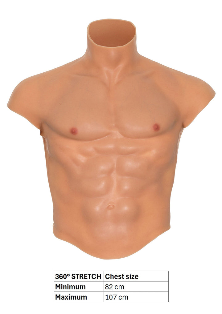 Hidden Desire Silicone Torso Pecs and Abs 2