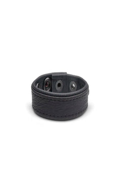KinkySabine - weicher Cockring aus Leder schwarz