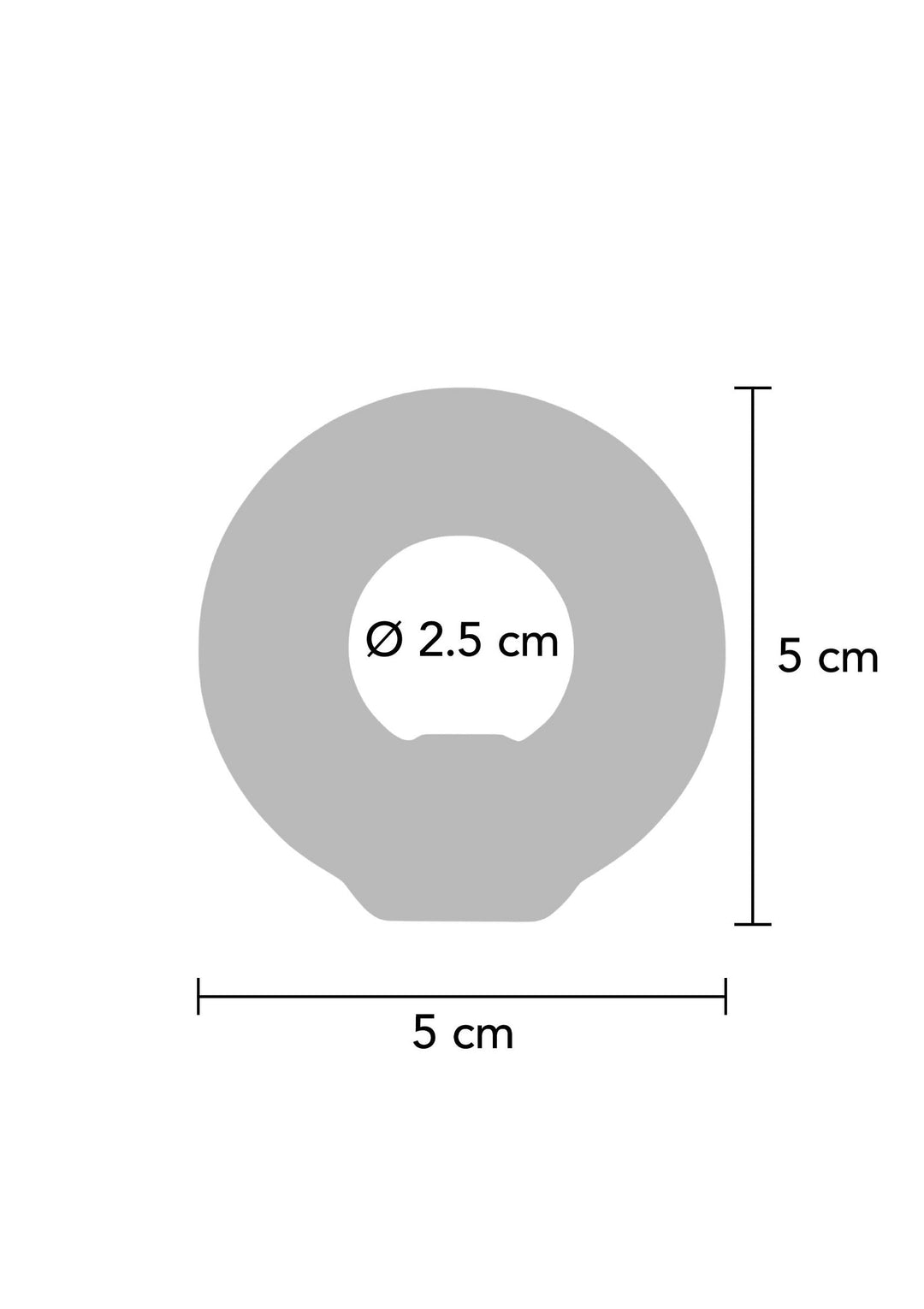 Hidden Desire Soft Silicone Stud C-Ring 2