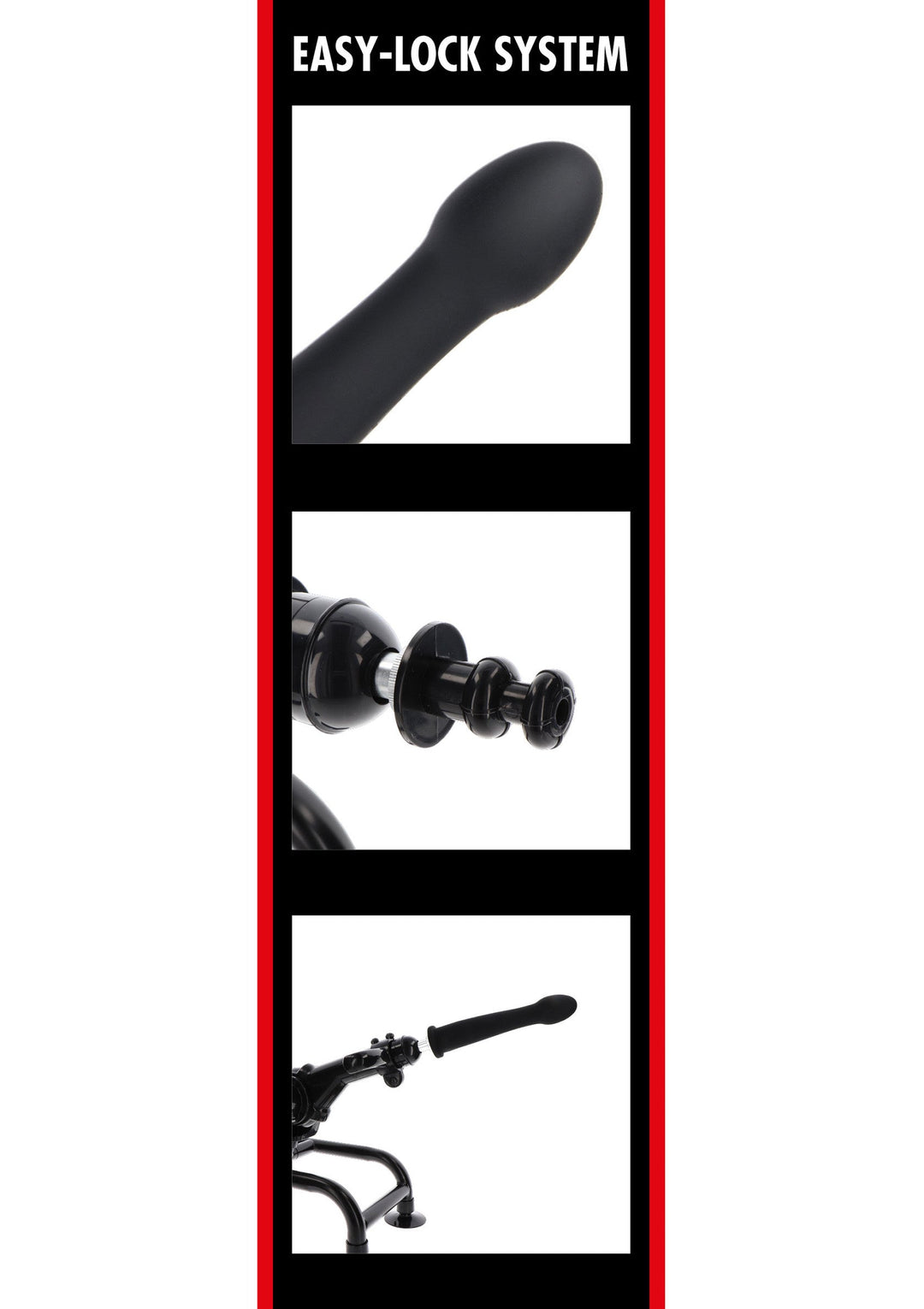 Hidden Desire Smooth Dong Easy-Lock 19 cm 6