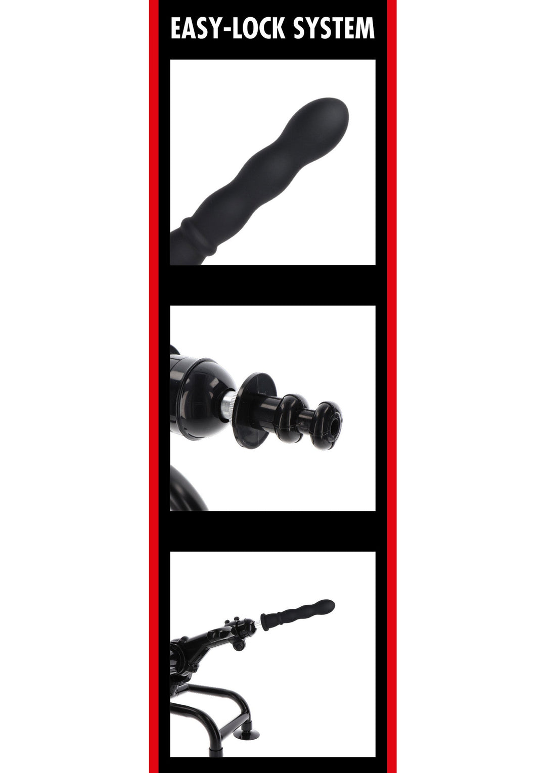 Hidden Desire Wave Dong Easy-Lock 19 cm 6