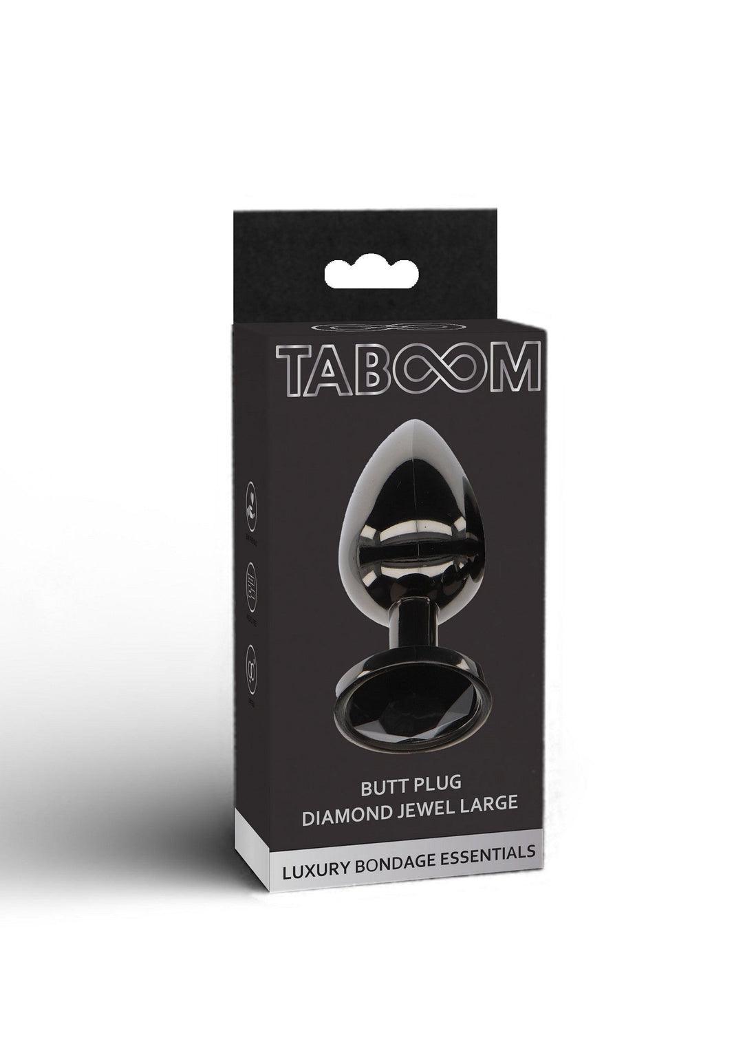 Taboom Butt Plug With Diamond Jewel L 3
