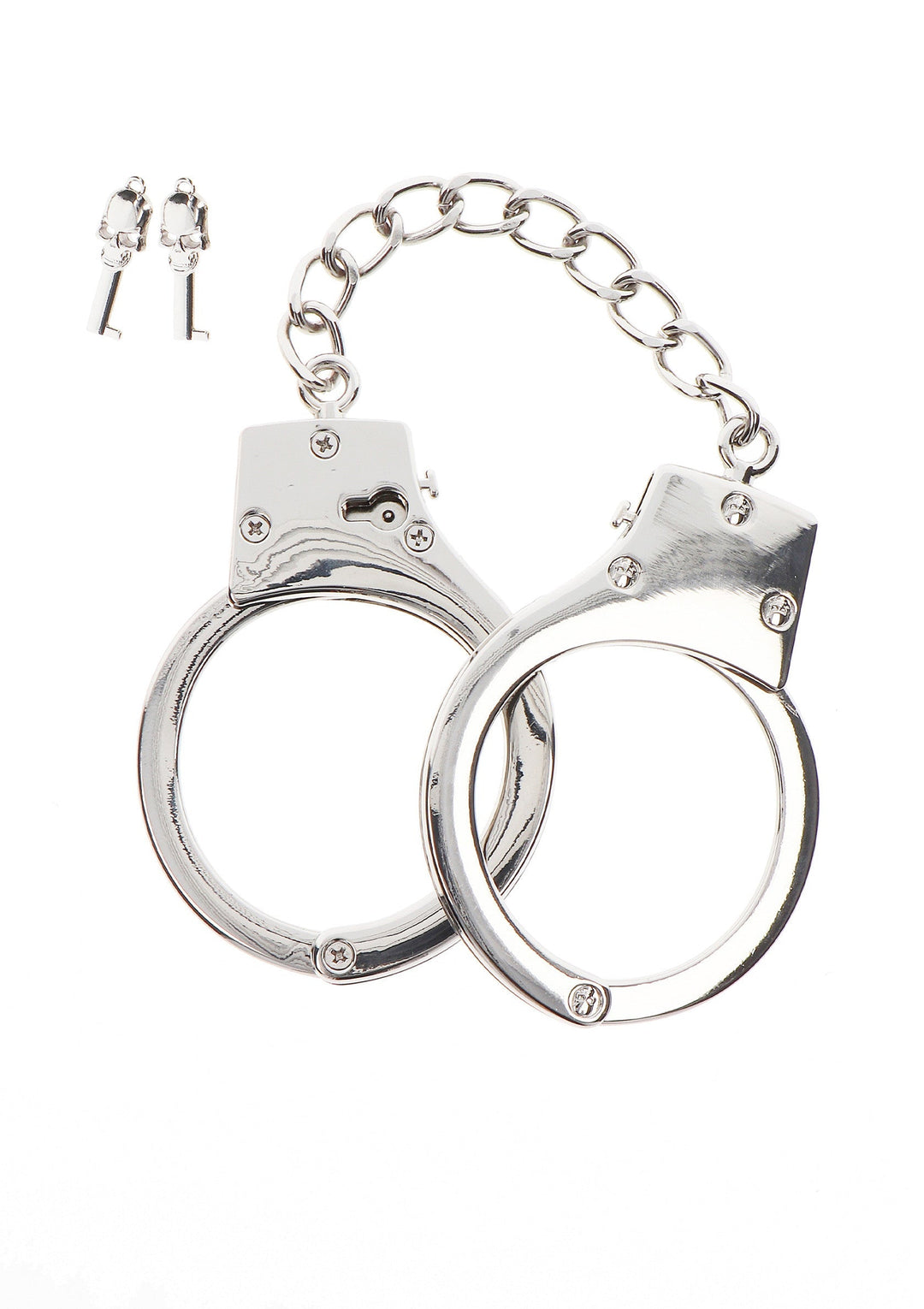 Taboom Silver Plated BDSM Handcuffs 7