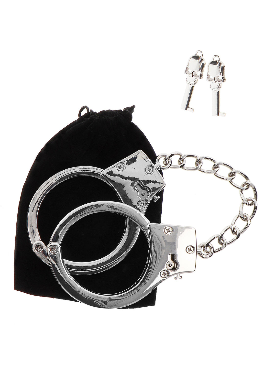 Taboom Silver Plated BDSM Handcuffs 8