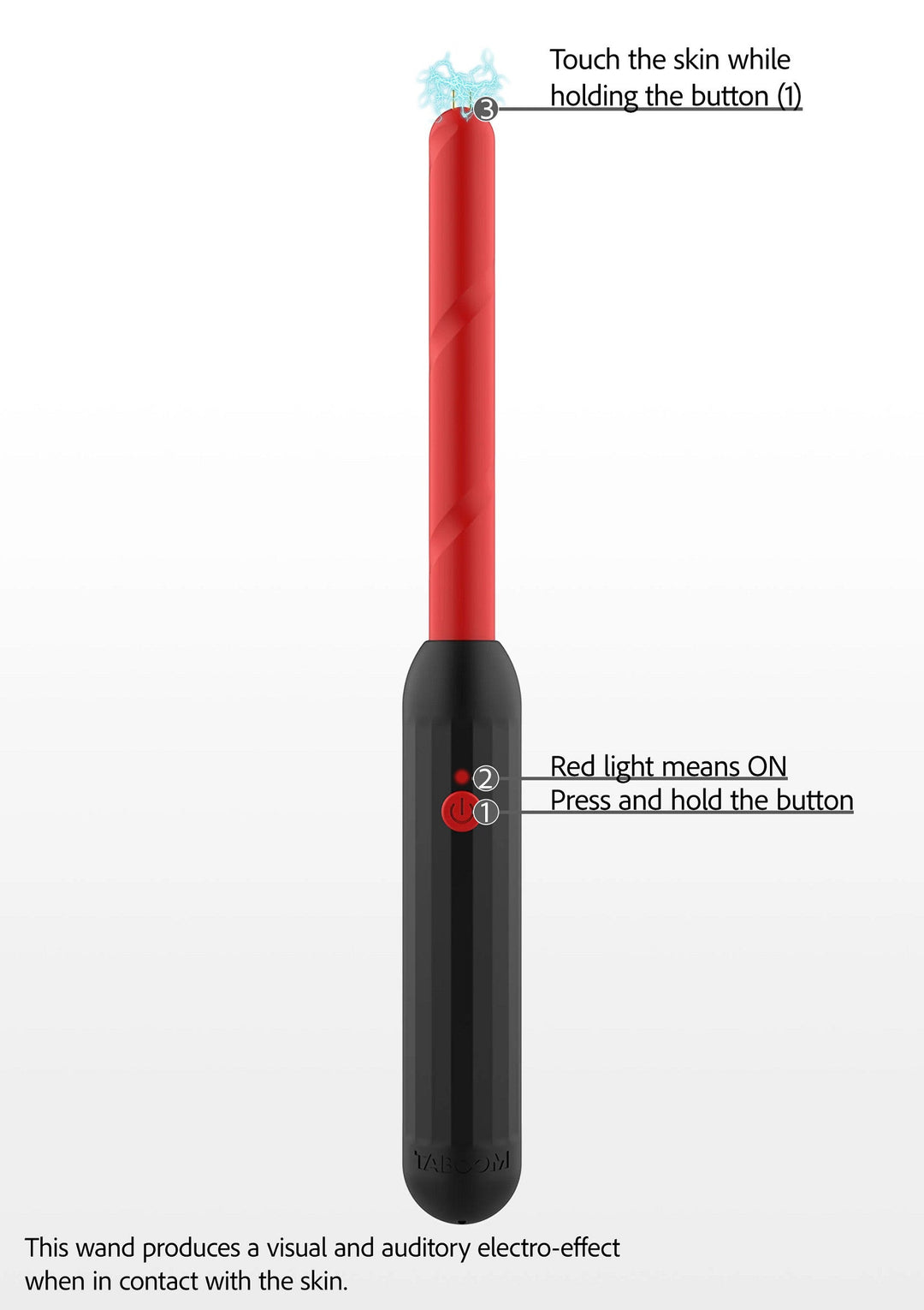 Taboom Prick Stick Electro Shock Wand 2