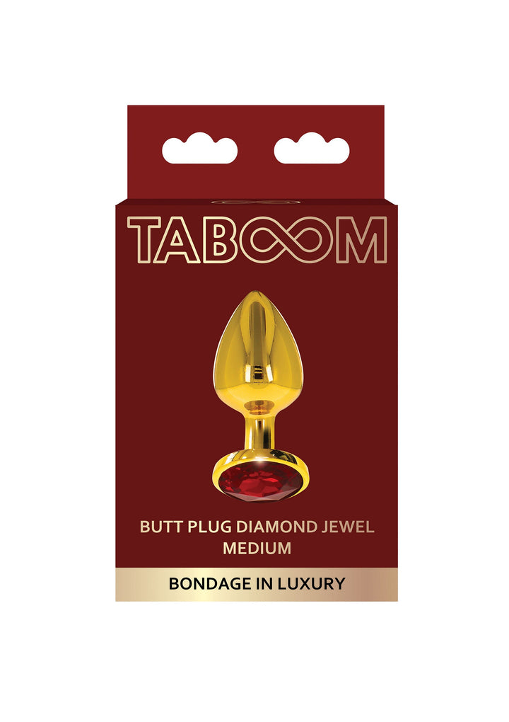 Taboom Butt Plug With Diamond Jewel M 3