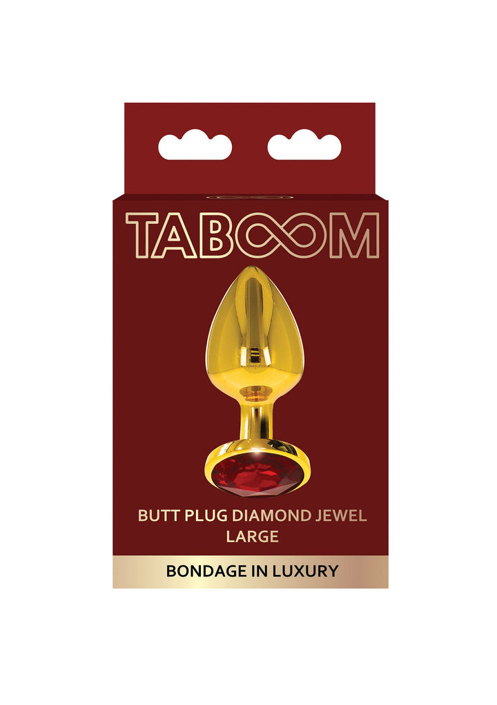 Taboom Butt Plug With Diamond Jewel L 3