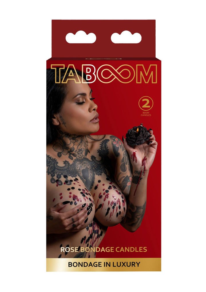 Taboom Rose Japanese Drip Candle 2 pcs 3