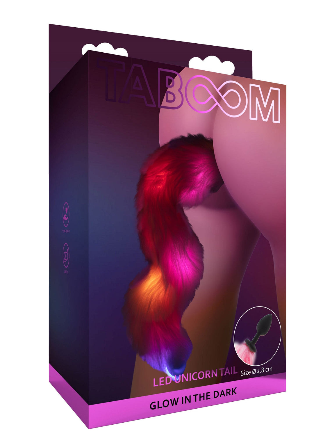 Taboom Unicorn Tail & Buttplug LED 3