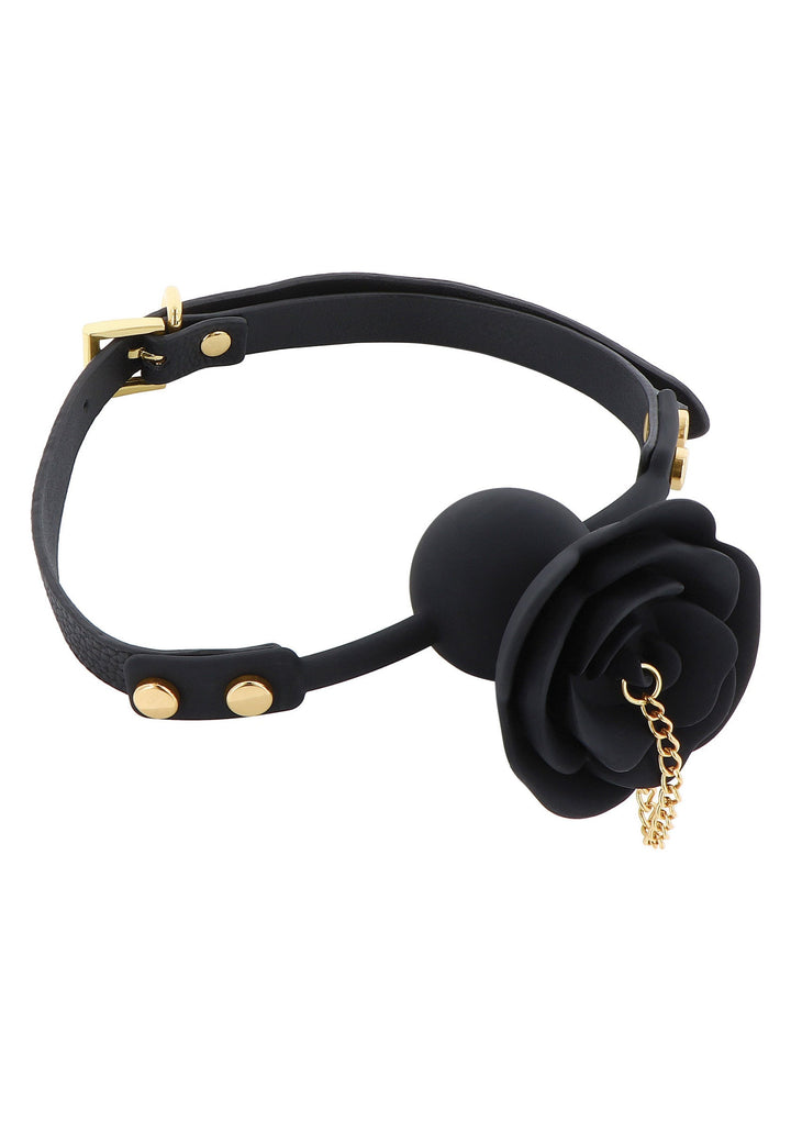 Taboom Rose Ball Gag with Plug 2