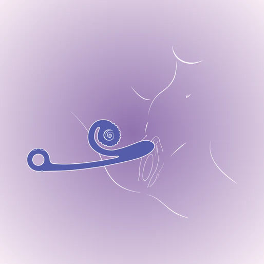 SVibe - Snail Curve Dual-Vibrator pink