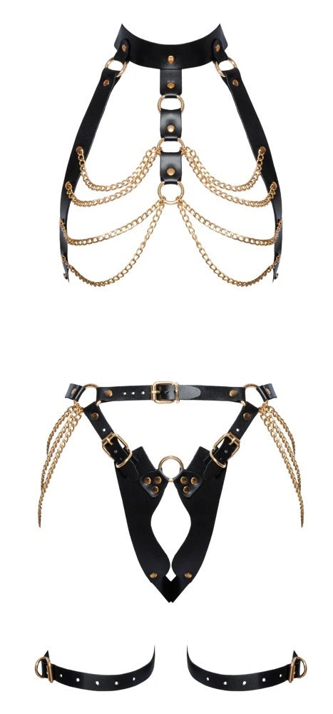 Zado - Harness-Set mit Ketten