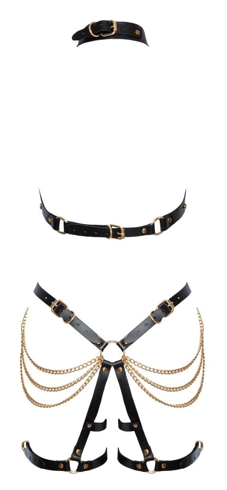 Zado - Harness-Set mit Ketten