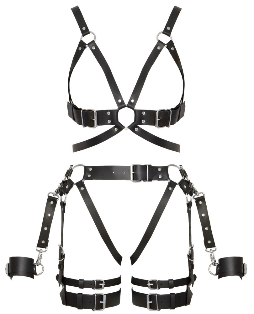 ZADO - Harness-Set aus Leder