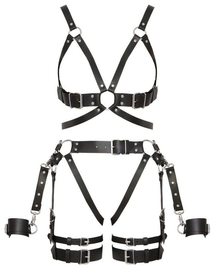 ZADO - Harness-Set aus Leder