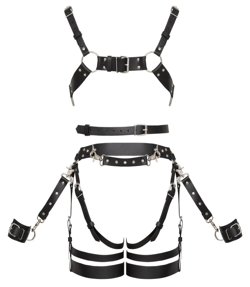 ZADO - Harness-Set aus Leder