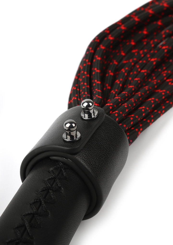 Hidden Desire Genuine Leather Knot Flogger 5
