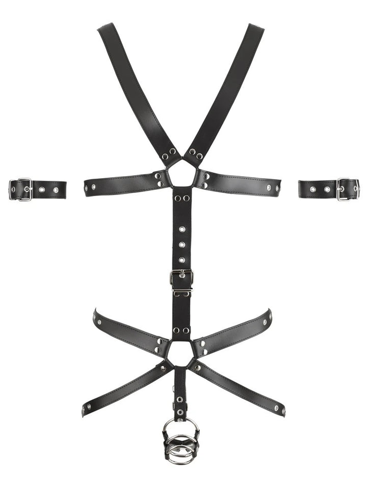 Zado - Herrn Harness-Set aus Lederriemen