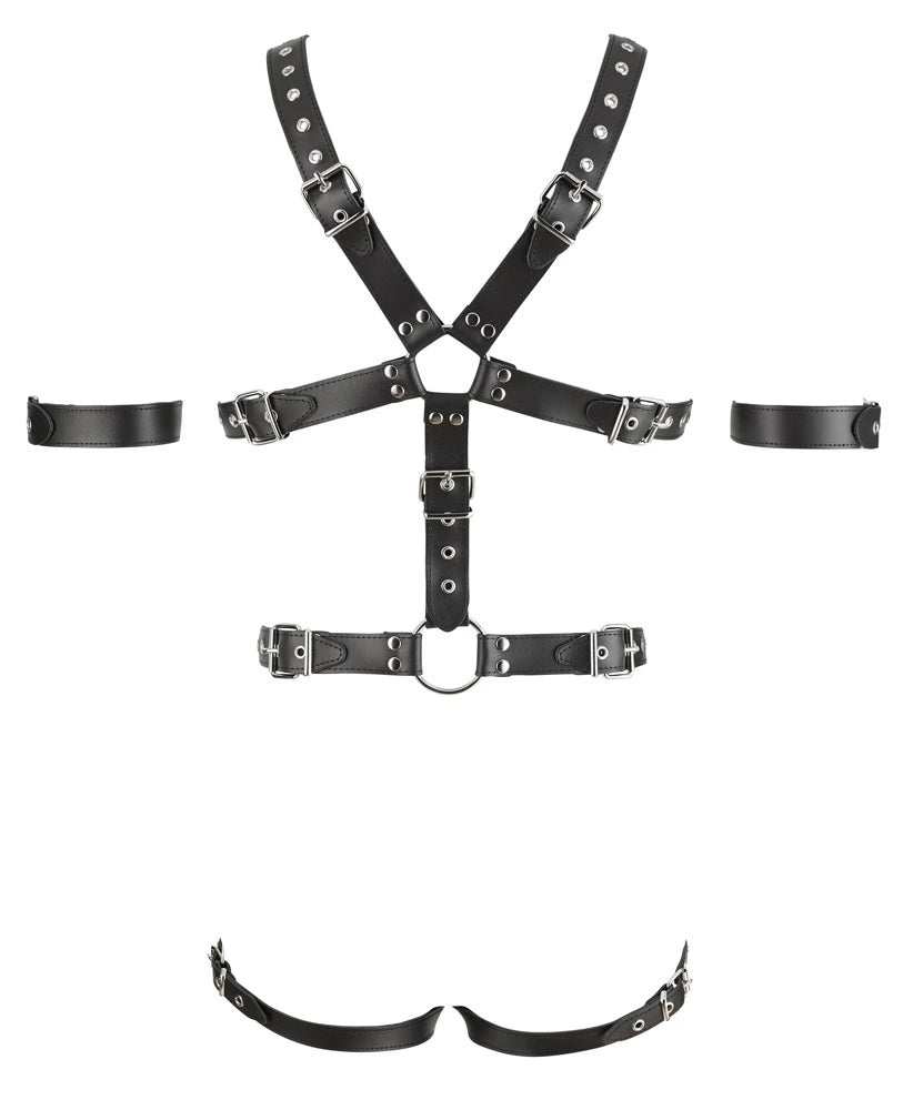Zado - Herrn Harness-Set aus Lederriemen