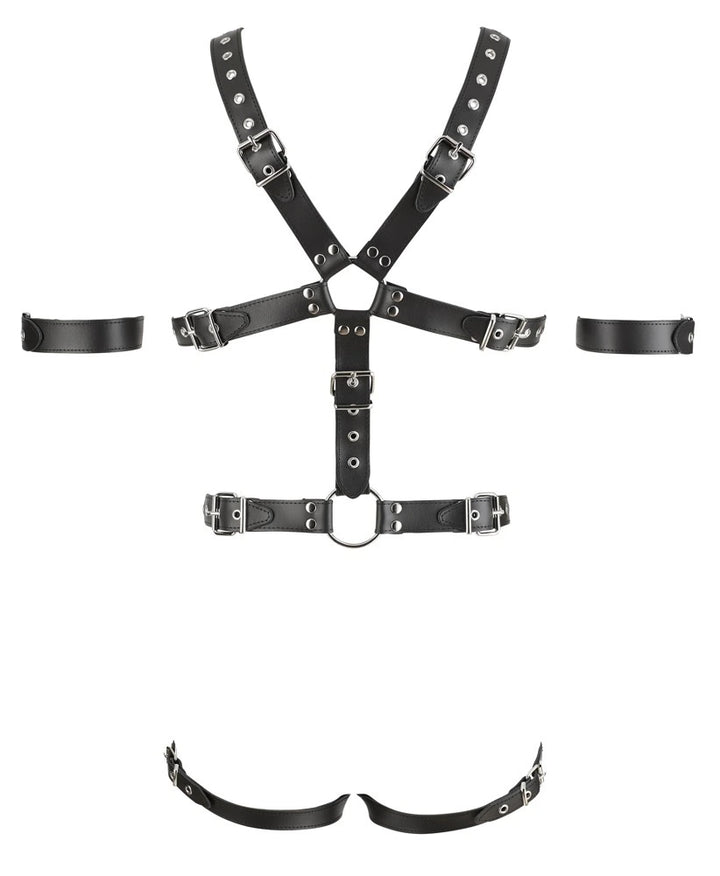 Zado - Herrn Harness-Set aus Lederriemen