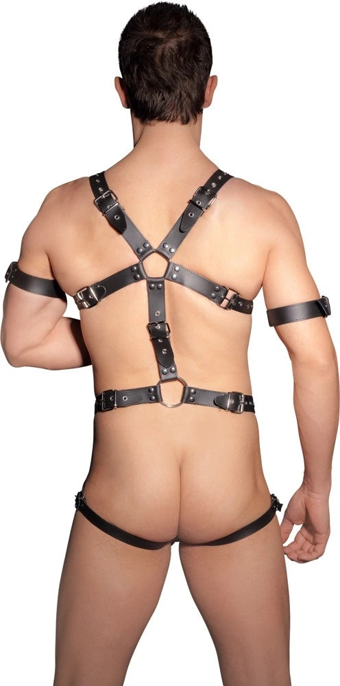 Zado - Herrn Harness-Set aus Lederriemen
