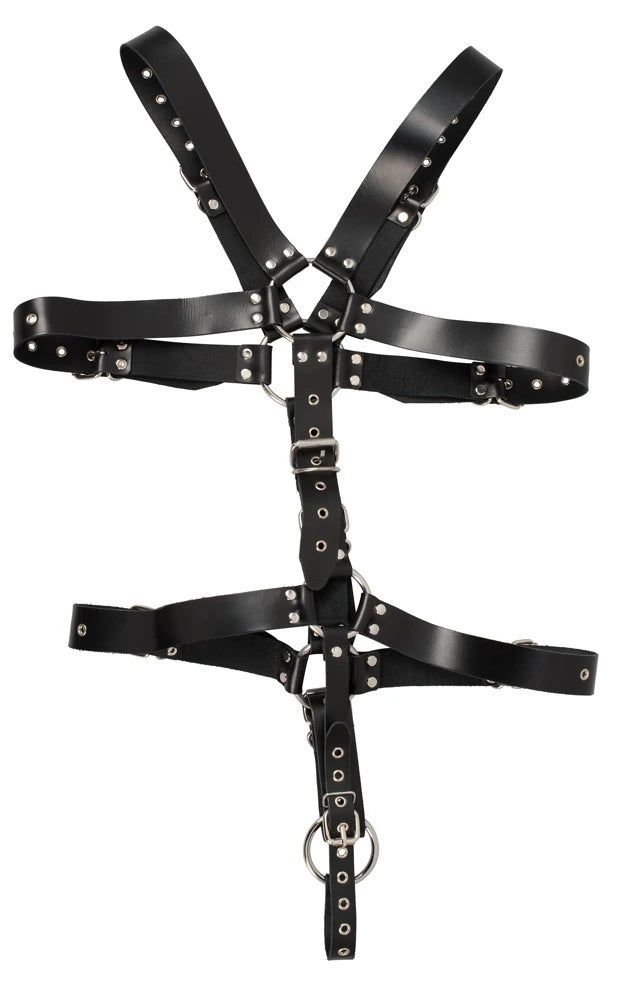 Zado - Herrn Harness-Set aus Lederriemen