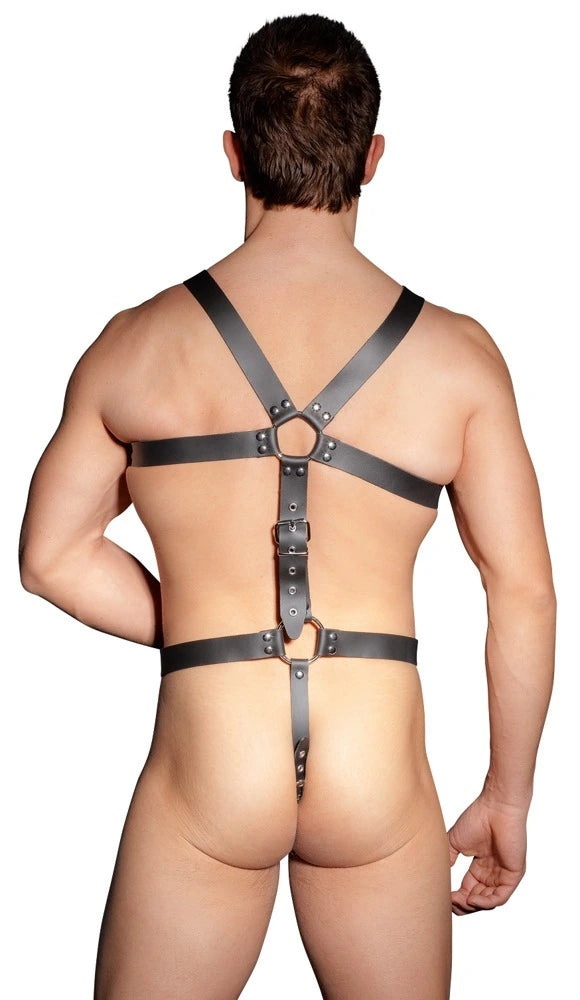 Zado - Herrn Harness-Set aus Lederriemen