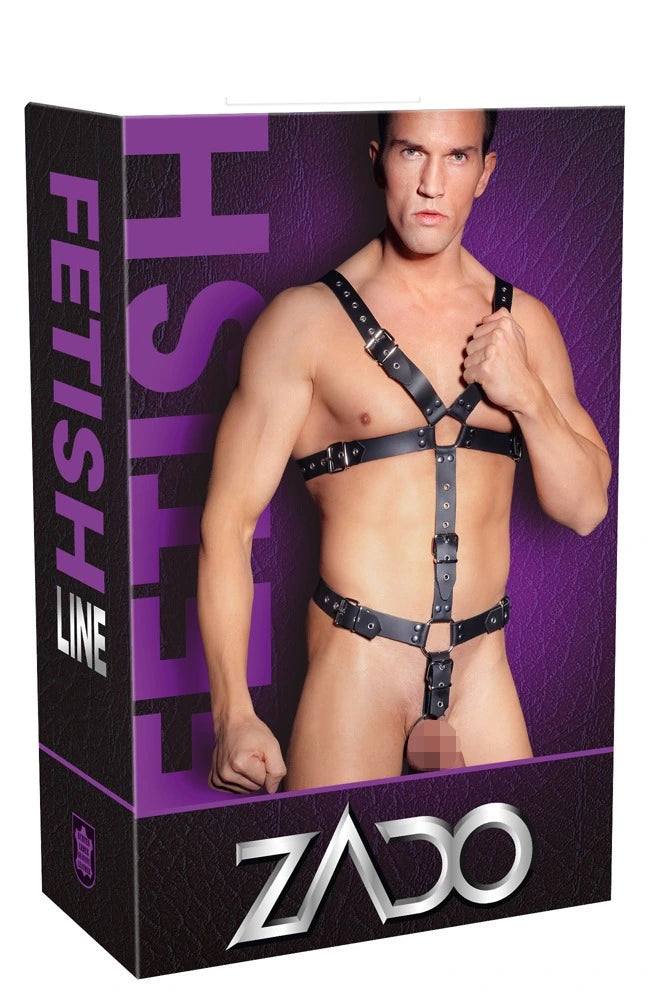 Zado - Herrn Harness-Set aus Lederriemen