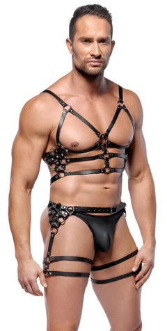 Zado - Herrn Harness-Set aus Leder