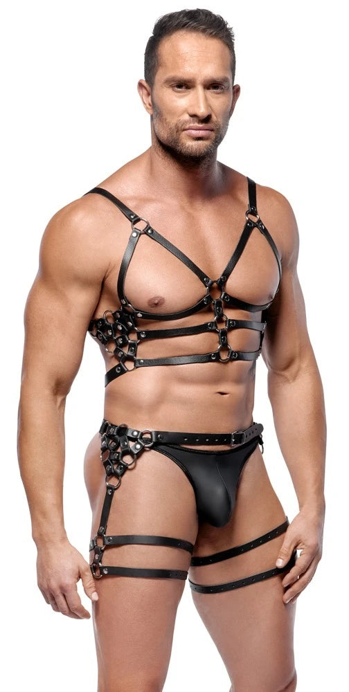 Zado - Herrn Harness-Set aus Leder